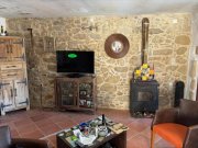 Pappagiannades Ostkreta, Pappagiannades: Traditionelles Steinhaus mit großem Garten voller Olivenbäume zu verkaufen Haus kaufen